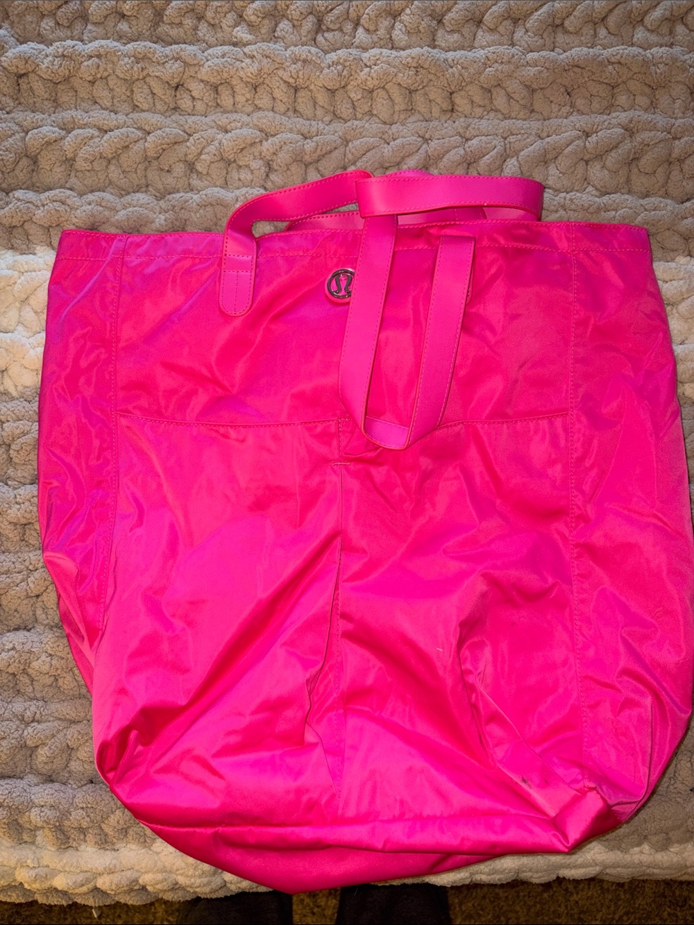 Lululemon Hot Pink Women’s Tote Bag